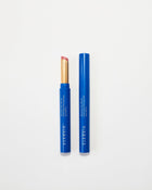 Two blue Eleusia lip products with visible branding on a white background